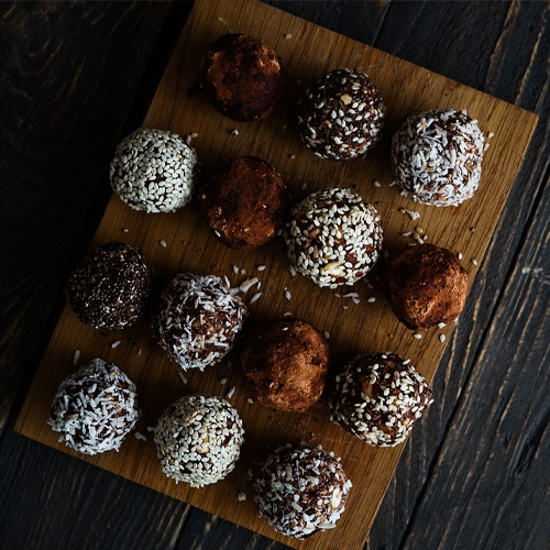 No-Bake Chocolate Peppermint Balls